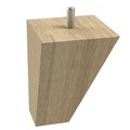 Designs Of Distinction Apex Bun Foot w/Bolt - White Oak 01705150WK6